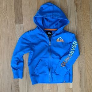 Quiksilver boys zipup hoodie